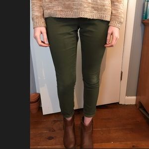 Army green skinnies go with just about ANYTHING!!